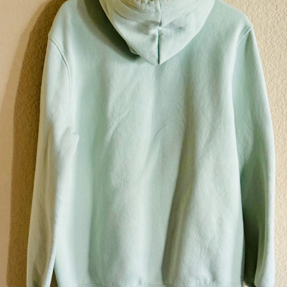 H&M Relaxed Fit Fleece Mint Green Hoodie - Picture 4 of 4